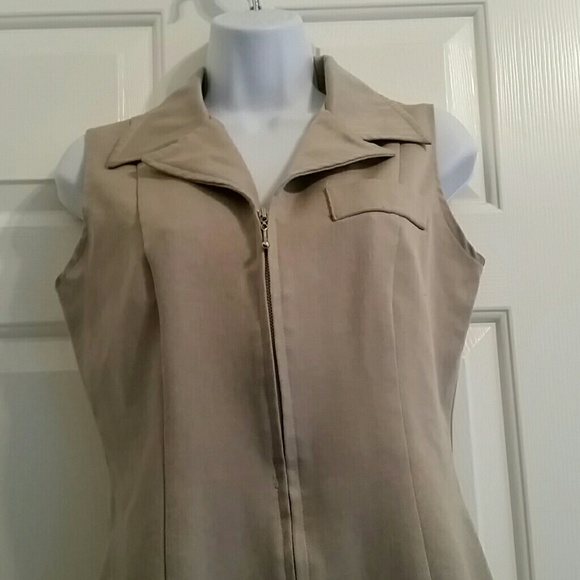 Breaking love 7/8 vest tan - Picture 2 of 4